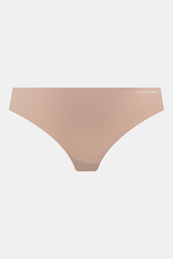 Calvin Klein Underwear stringi damskie 3-pack beżowy 000QD3558E