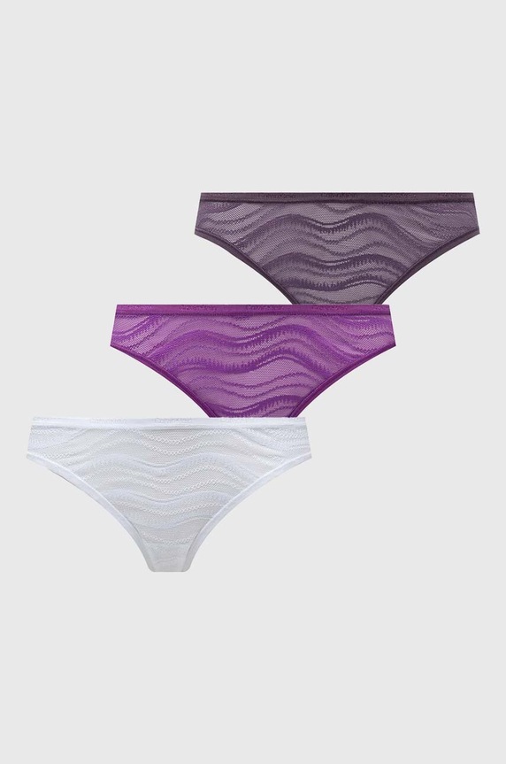 Calvin Klein Underwear figi 3-pack dzianina multicolor 000QD5203E