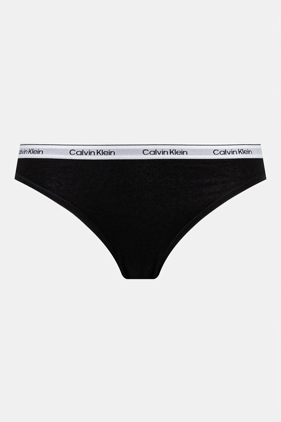Odzież Calvin Klein Underwear figi damskie bawełniane z elastanem 5-pack 000QD5208E niebieski