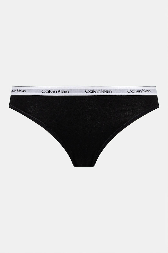 Odzież Calvin Klein Underwear figi damskie bawełniane z elastanem 5-pack 000QD5208E niebieski