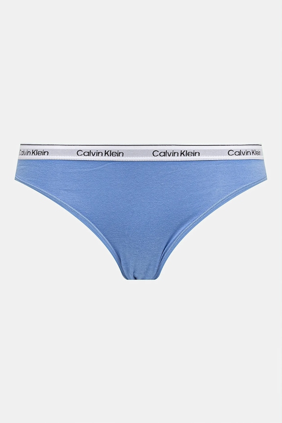 Calvin Klein Underwear figi damskie bawełniane z elastanem 5-pack niebieski 000QD5208E