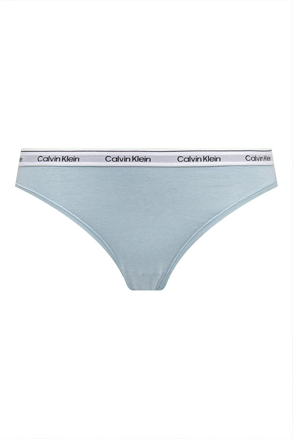 Calvin Klein Underwear figi damskie bawełniane z elastanem 5-pack 000QD5208E niebieski