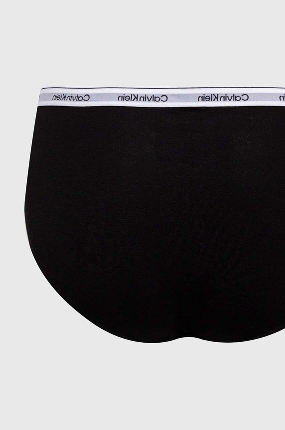 Oblečenie Calvin Klein Underwear nohavičky dámske bavlnené s elastanom 5-pak 000QD5208E čierna