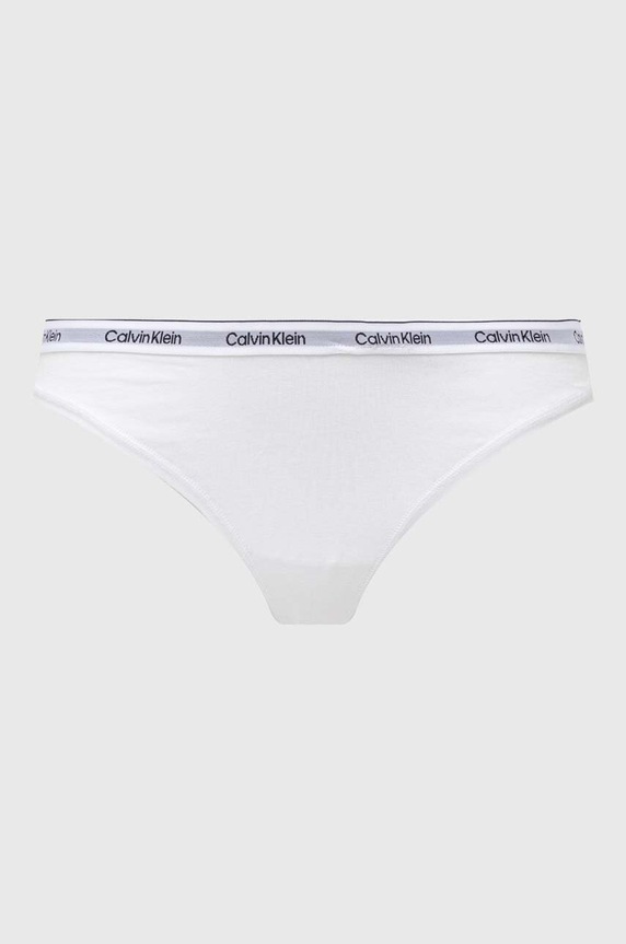 Calvin Klein Underwear stringi 3-pack 000QD5209E biały AA00