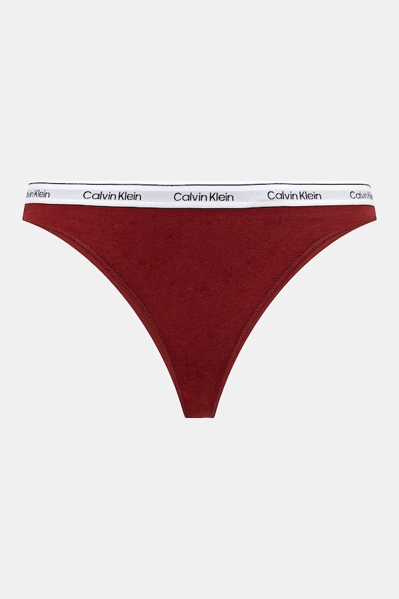 Calvin Klein Underwear stringi 3-pack 000QD5209E różowy AA00