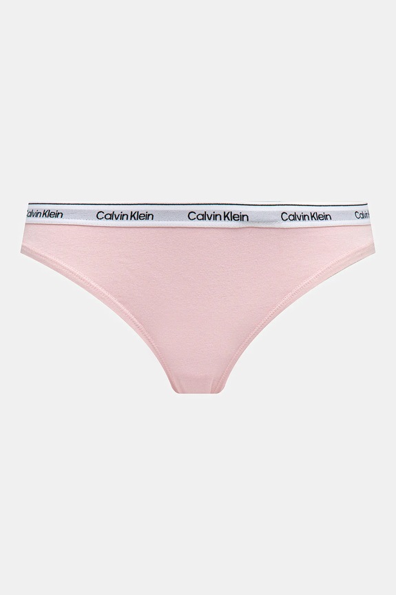 Odzież Calvin Klein Underwear stringi 3-pack 000QD5209E różowy