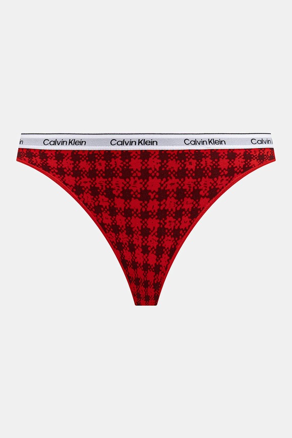 Odzież Calvin Klein Underwear stringi 3-pack 000QD5209E czerwony