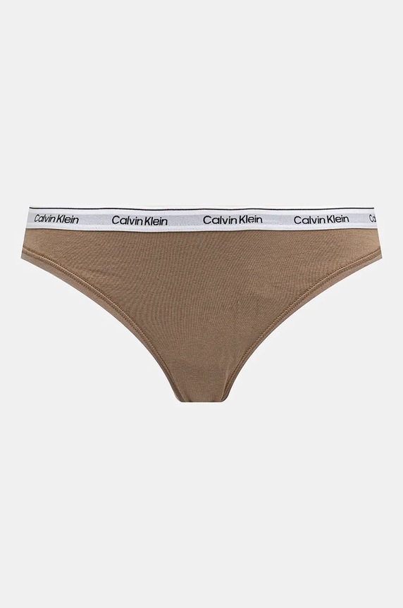 Calvin Klein Underwear tanga 3 db 000QD5209E fekete AA00