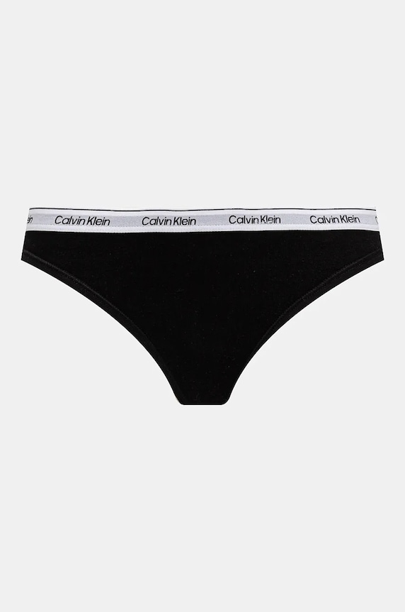 Στρινγκ Calvin Klein Underwear 3-pack μαύρο 000QD5209E