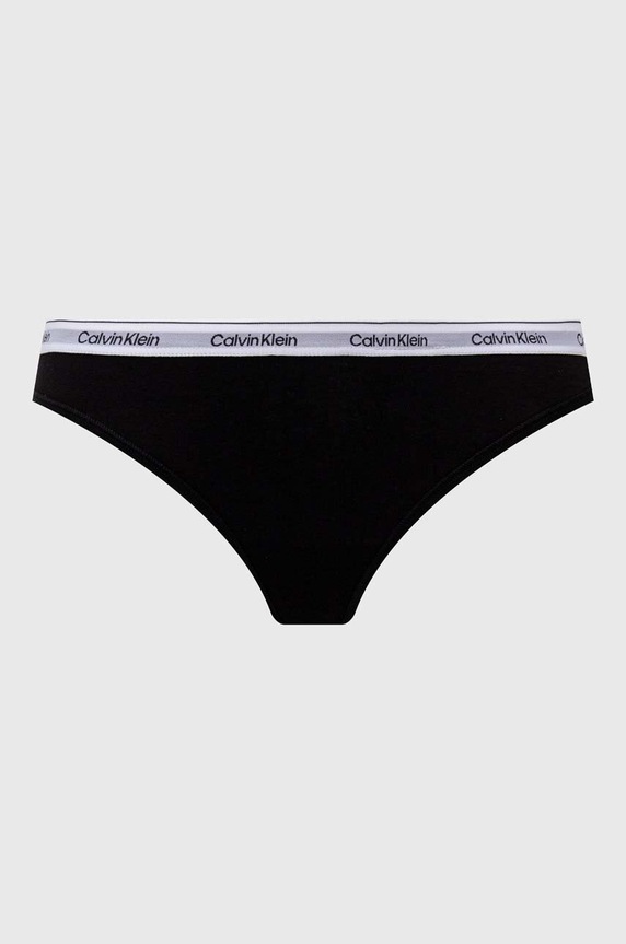Calvin Klein Underwear tanga 3 db 000QD5209E fekete AA00