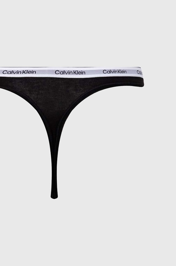 Ruházat Calvin Klein Underwear tanga 3 db 000QD5209E fekete