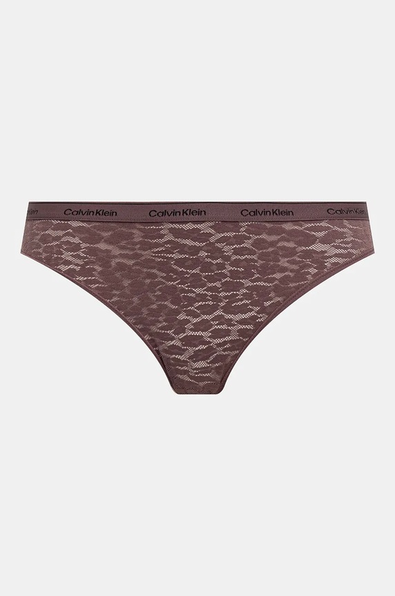 Kalhotky brazilky Calvin Klein Underwear 3-pack 000QD5225E černá AA00