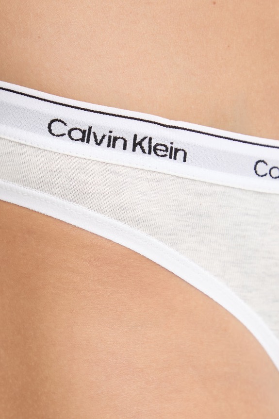 Odzież Calvin Klein Underwear figi damskie bawełniane z elastanem 000QD5044E biały