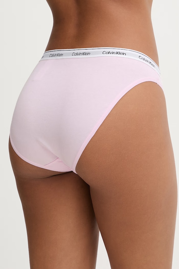 Calvin Klein Underwear nohavičky dámske bavlnené s elastanom 000QD5044E ružová AA00