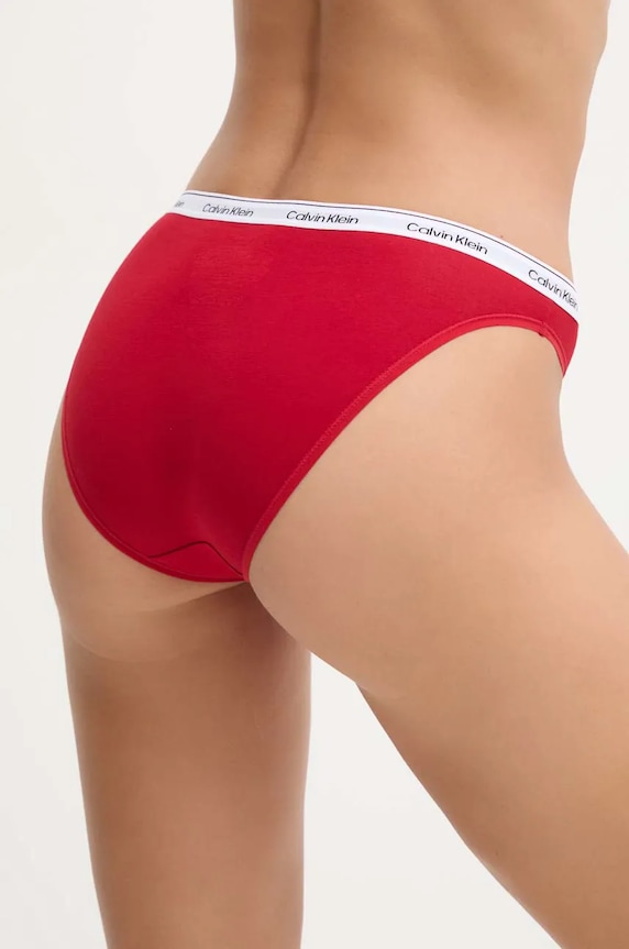Calvin Klein Underwear női bugyi pamut elasztánnal 000QD5044E piros AA00