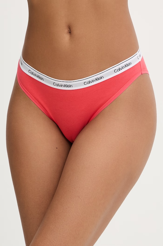 Calvin Klein Underwear nohavičky dámske bavlnené s elastanom ružová 000QD5044E