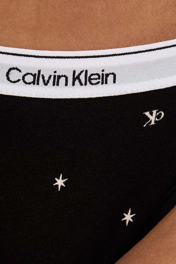 Calvin Klein Underwear nohavičky dámske bavlnené s elastanom čierna 000QD5044E