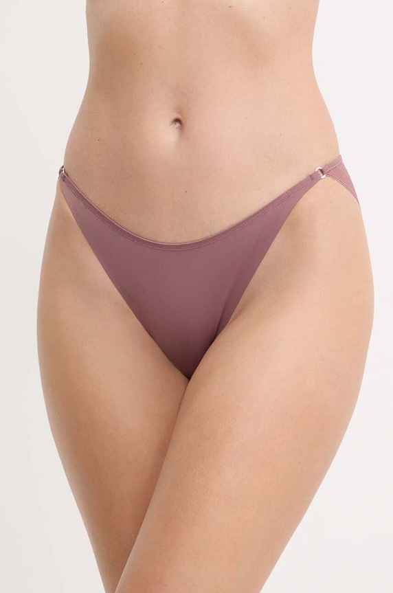 Calvin Klein Underwear figi wzorzyste różowy 000QF7549E