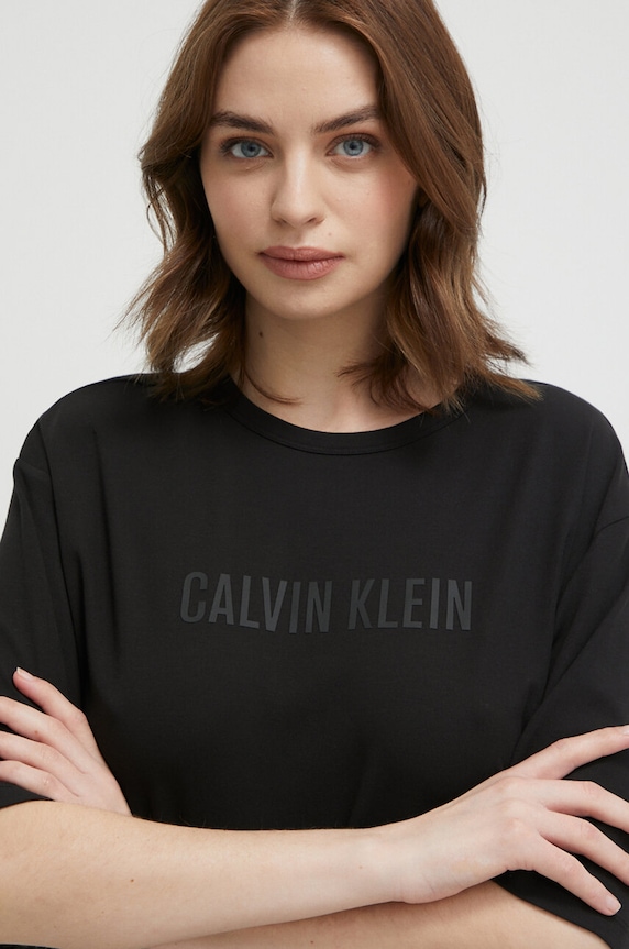 Odzież Calvin Klein Underwear koszulka nocna 000QS7126E czarny