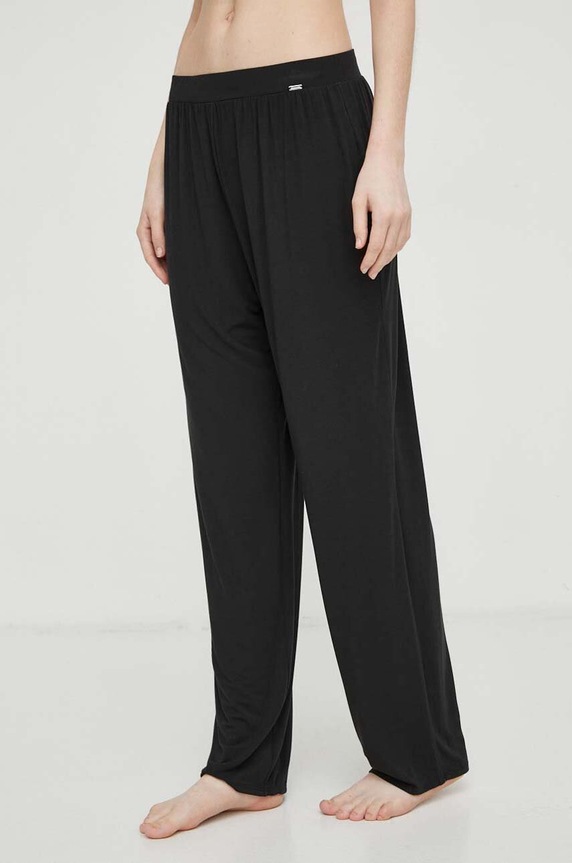 Calvin Klein Underwear spodnie piżamowe dzianina czarny 000QS7145E