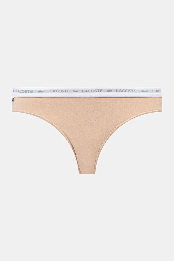 Lacoste figi 3-pack 8F1338 beżowy SS25