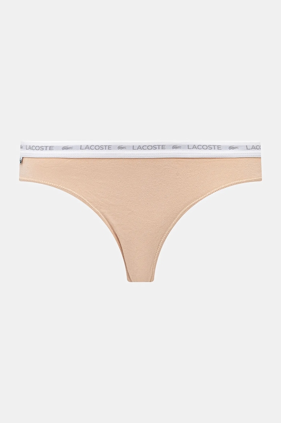 Lacoste figi 3-pack 8F1338 beżowy SS25