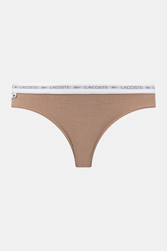 Odzież Lacoste figi 3-pack 8F1338 beżowy