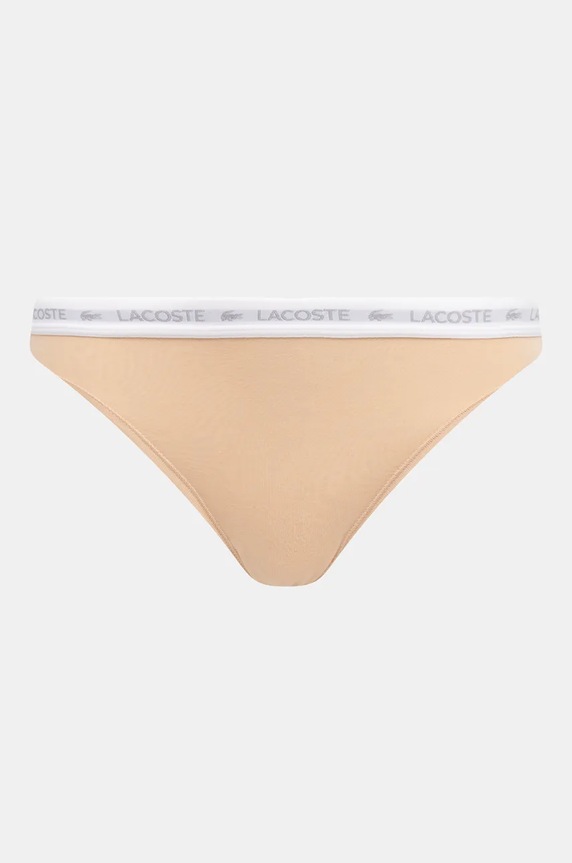 Lacoste bugyi 3 db 8F1338 fekete SS25
