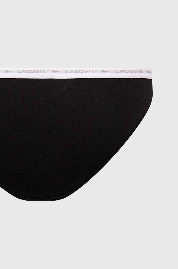 Ruházat Lacoste bugyi 3 db 8F1338 fekete
