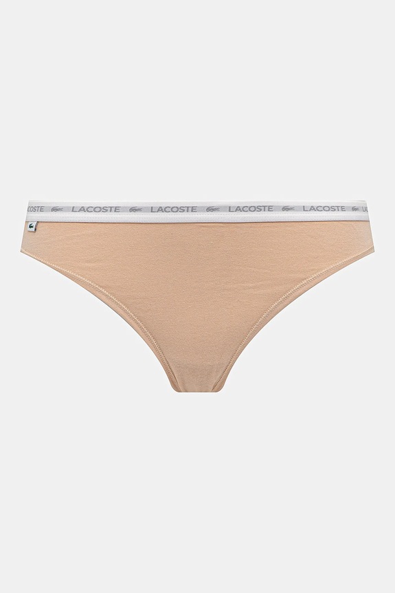 Lacoste stringi 3-pack 8F1341 biały SS26