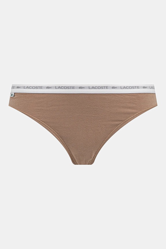 Lacoste stringi 3-pack biały 8F1341