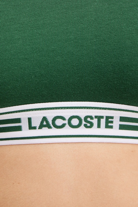 Σουτιέν Lacoste πράσινο IF8179
