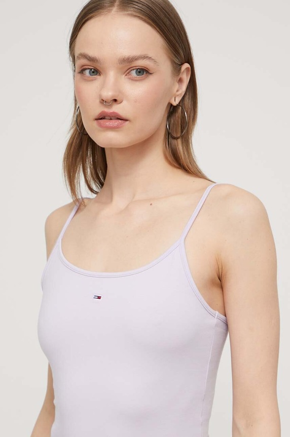 Tommy Jeans body DW0DW17993 lila
