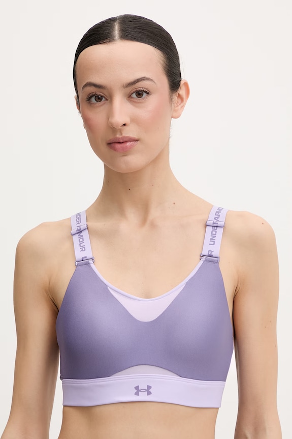 Under Armour Αθλητικό σουτιέν Infinity μωβ 1384112