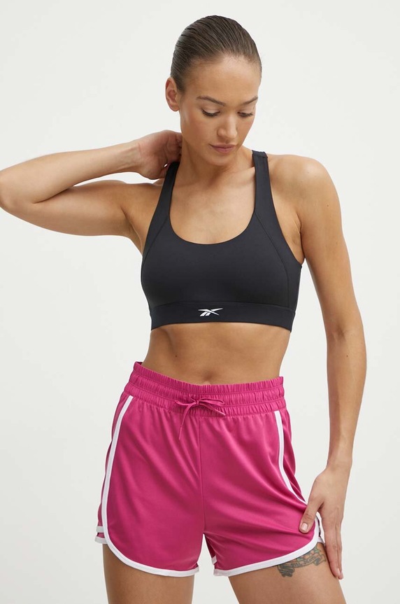 Reebok sportmelltartó ID TRAIN melltartó merevítő nélkül fekete 100075421