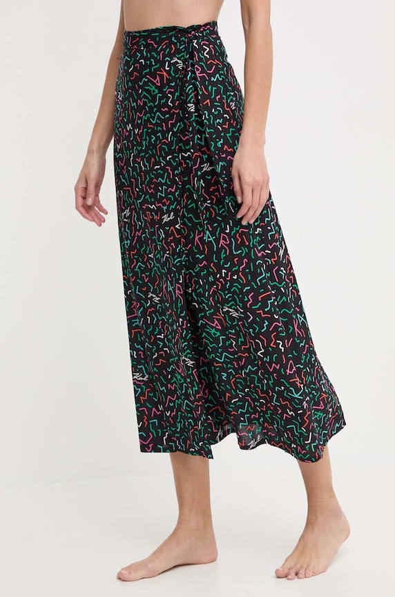 Pareo Karl Lagerfeld černá 241W2240
