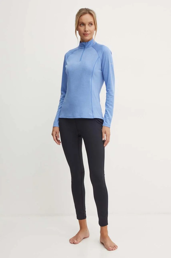 Funkční triko s dlouhým rukávem Montane Dart Zip FDRZI17 modrá AW24