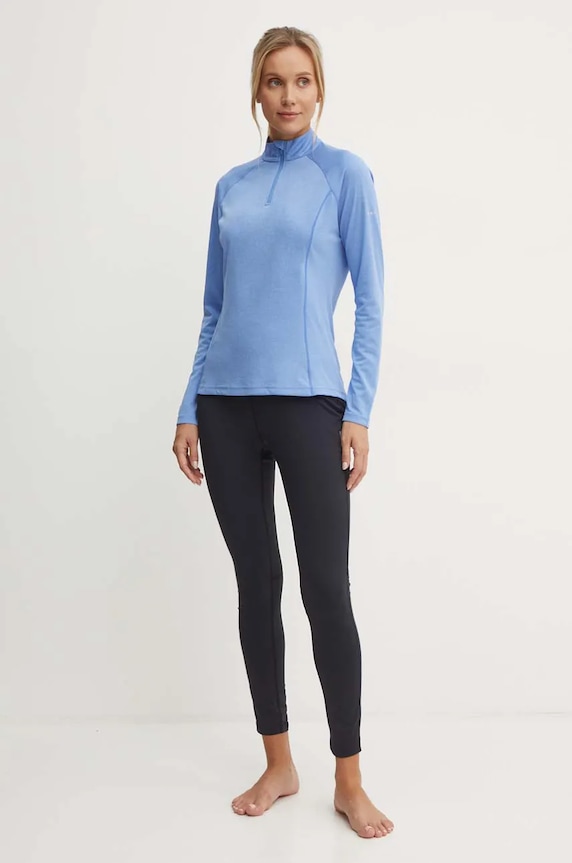 Funkční triko s dlouhým rukávem Montane Dart Zip FDRZI17 modrá AW24