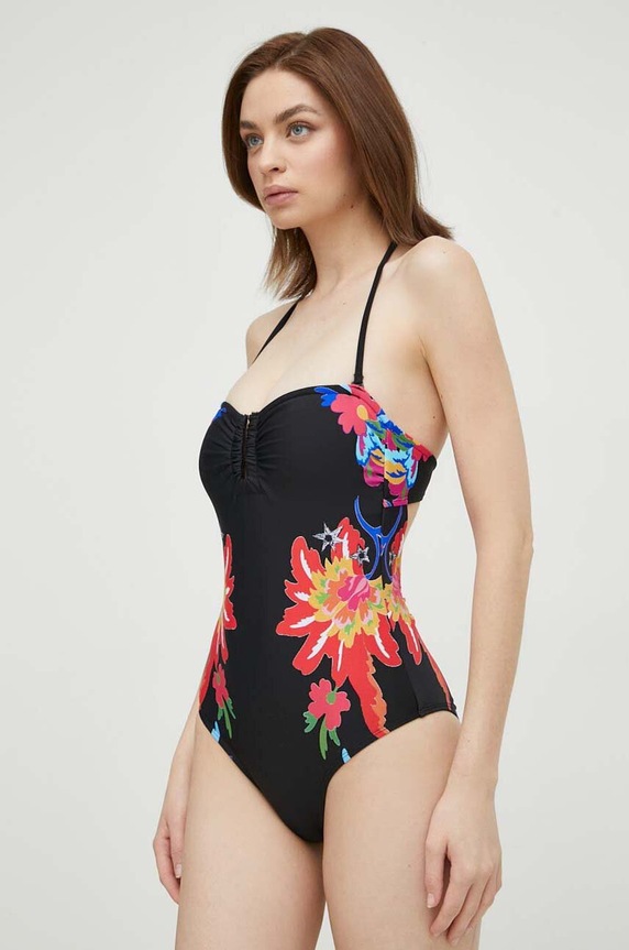 Jednodielne plavky Desigual 24SWMKX0 čierna SS24