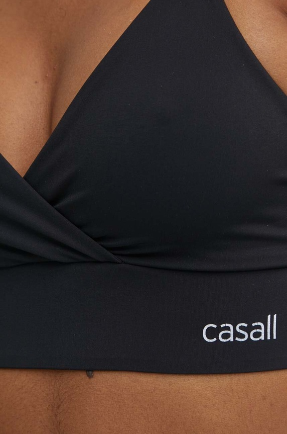 Športová podprsenka Casall Wrap 22982 čierna