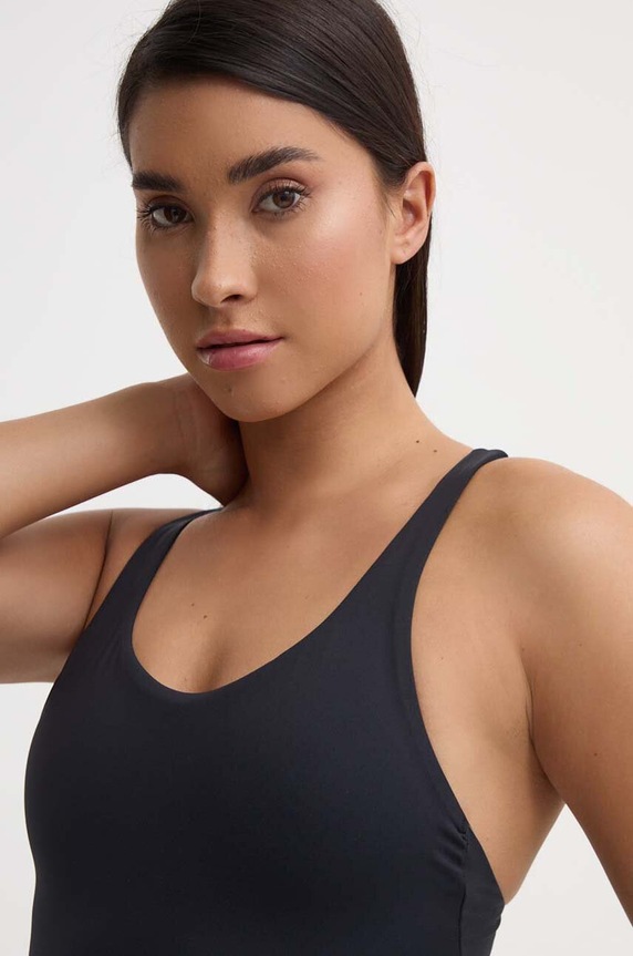 Casall costum de baie dintr-o bucată Deep Racerback negru 24122