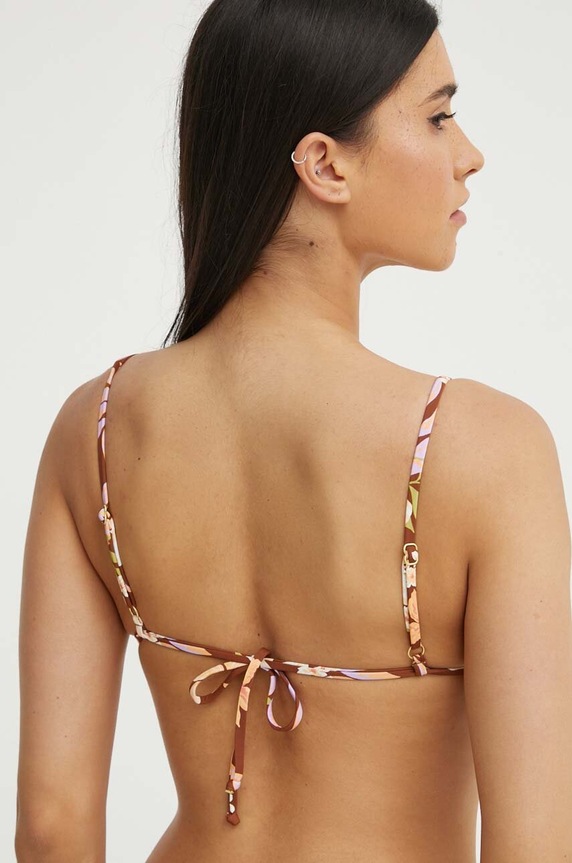 Odzież Billabong biustonosz kąpielowy JUNGLE BLISS ABJX301000 brązowy