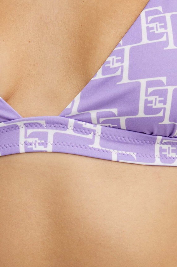 Elisabetta Franchi costum de baie din două piese CS56N41E2.NORBLIN violet