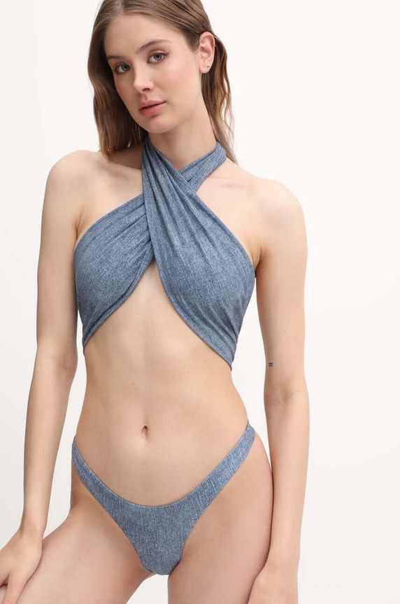 Rotate jednoczęściowy strój kąpielowy SOFT MIXED SWIMSUIT miękka niebieski 1131712859