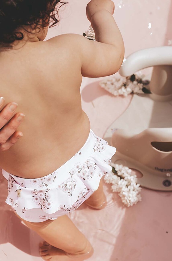 Koupací kalhotky pro miminka That's mine Sika spodní bílá 005472