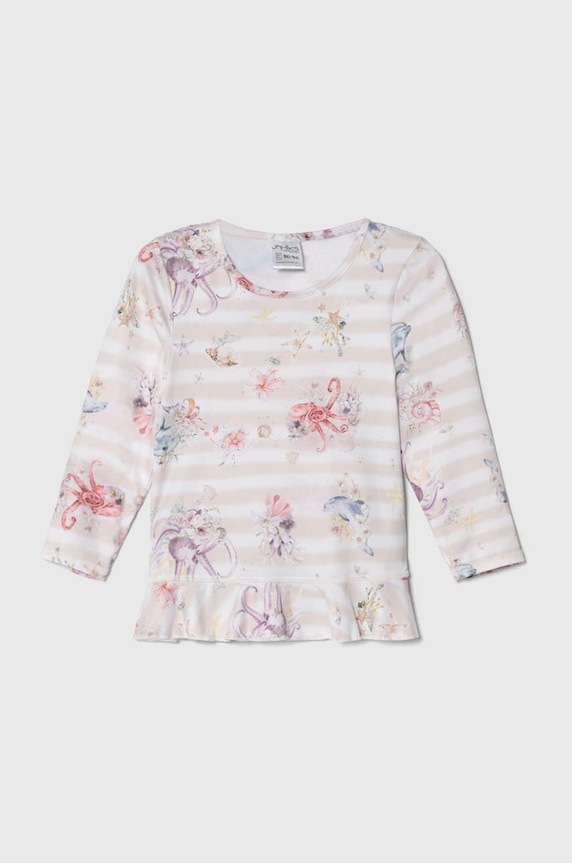 Jamiks longsleeve kąpielowy dziecięcy miękka beżowy MINA.I.Bluz.k.JLG130.G