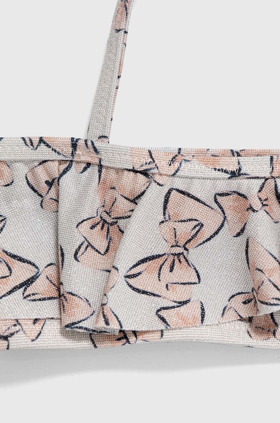 DÍVKA Dvoudílné dětské plavky United Colors of Benetton 3OYR0K02D.G.Seasonal šedá