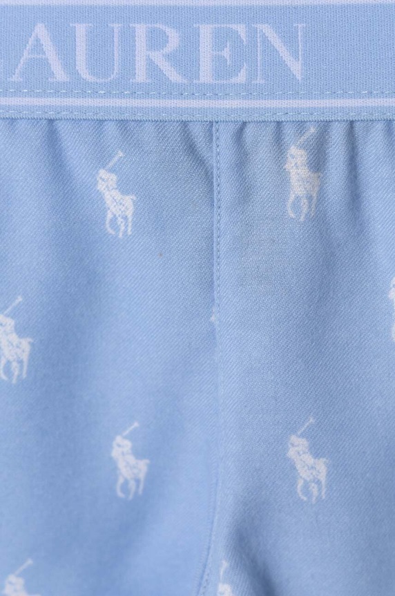 Lány Polo Ralph Lauren gyerek pamut pizsama 2P0146 kék