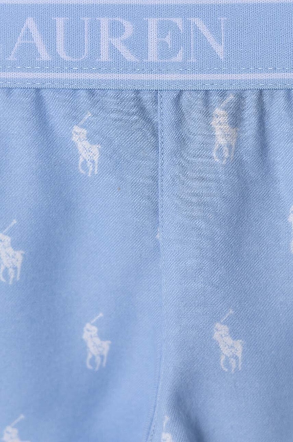 Lány Polo Ralph Lauren gyerek pamut pizsama 2P0146 kék