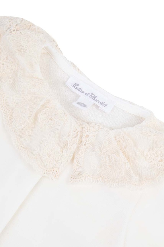 Tartine et Chocolat pajacyk niemowlęcy beżowy TY54150.49.74